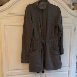 UGG Heather Gray Zip-Up Jacket